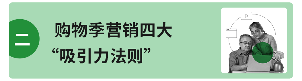 了解最新购物季趋势